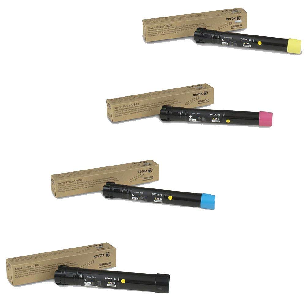 Genuine Xerox 4-Color Toner Cartridge Set for AltaLink C8130